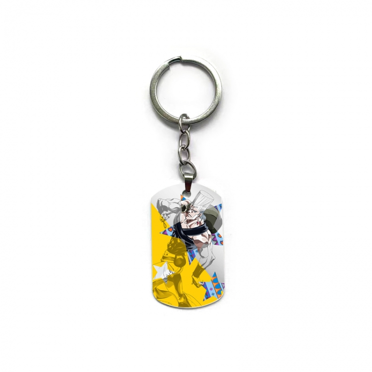 JoJos Bizarre Adventure Anime double-sided full-color printed keychain price for 5 pcs