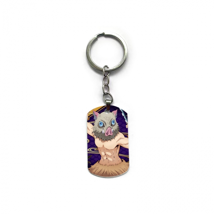 Demon Slayer Kimets Anime double-sided full-color printed keychain price for 5 pcs
