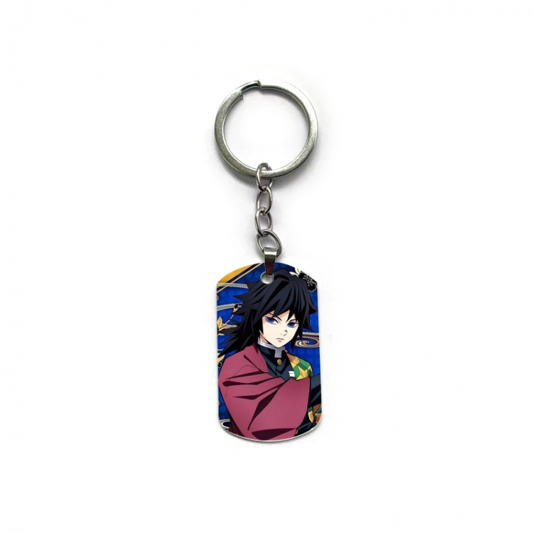 Demon Slayer Kimets Anime double-sided full-color printed keychain price for 5 pcs