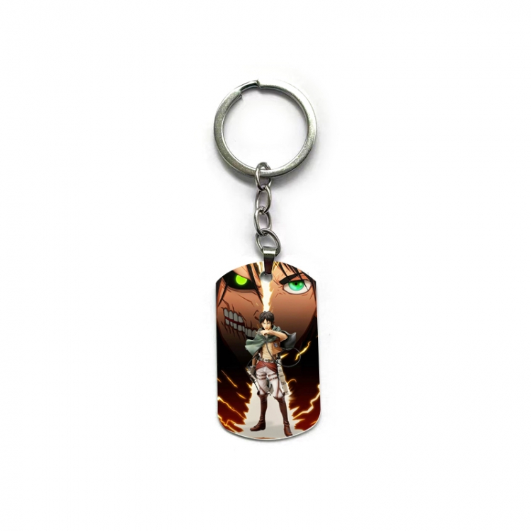 Shingeki no Kyojin Anime double-sided full-color printed keychain price for 5 pcs