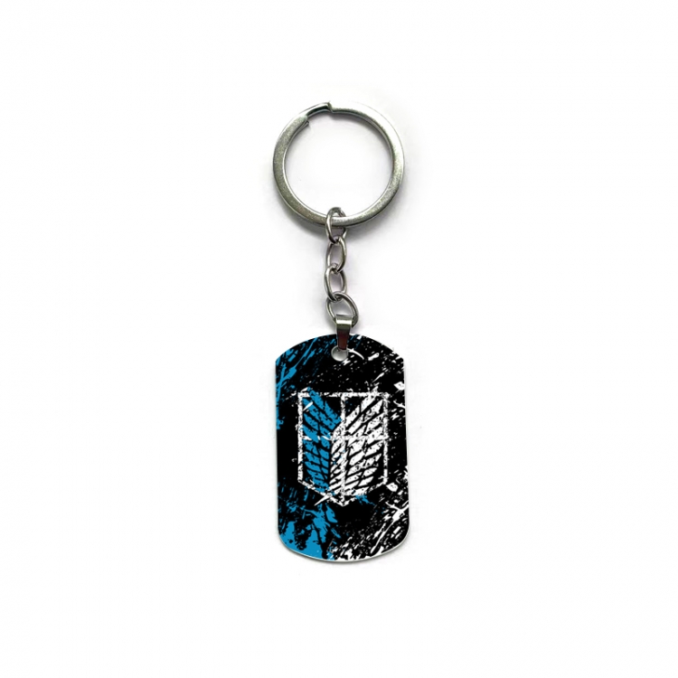 Shingeki no Kyojin Anime double-sided full-color printed keychain price for 5 pcs