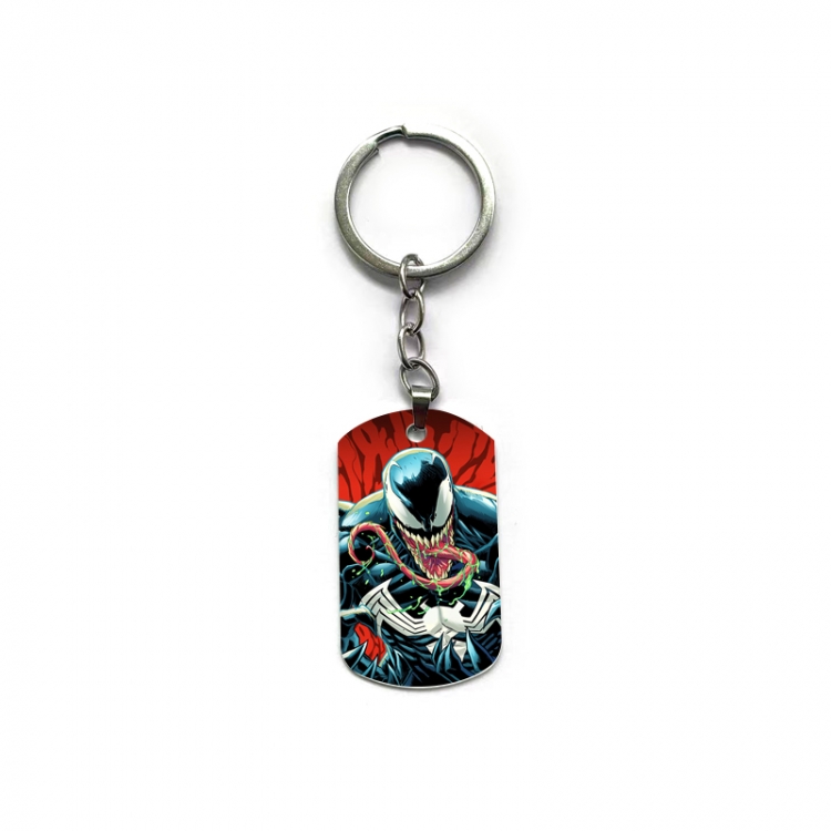 venom Anime double-sided full-color printed keychain price for 5 pcs