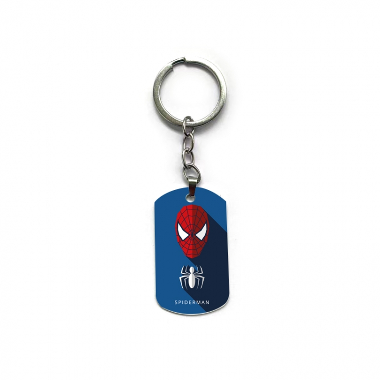 Spiderman Anime double-sided full-color printed keychain price for 5 pcs