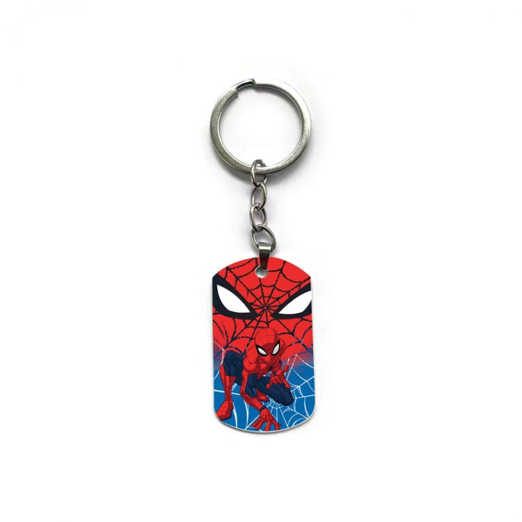 Spiderman Anime double-sided full-color printed keychain price for 5 pcs