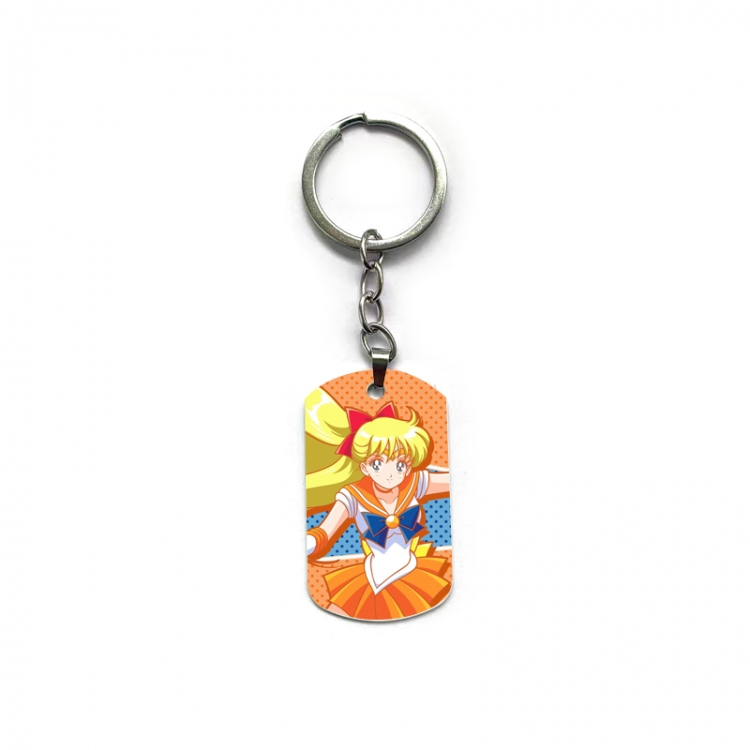 sailormoon Anime double-sided full-color printed keychain price for 5 pcs