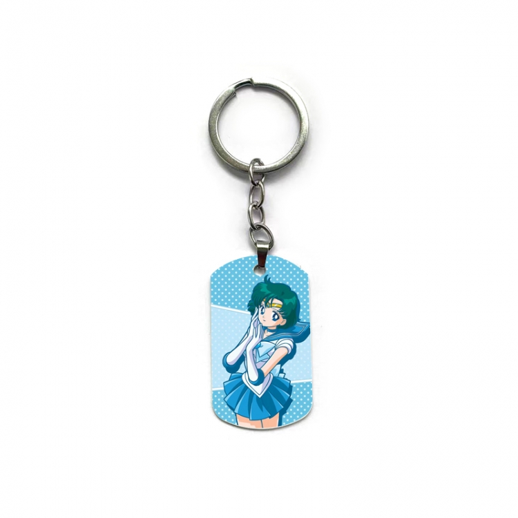 sailormoon Anime double-sided full-color printed keychain price for 5 pcs