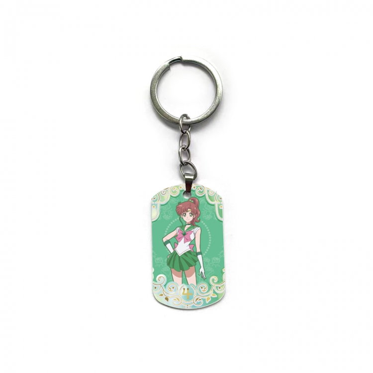 sailormoon Anime double-sided full-color printed keychain price for 5 pcs