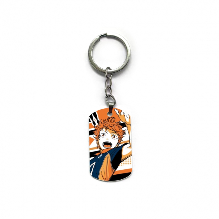 Haikyuu!! Anime double-sided full-color printed keychain price for 5 pcs