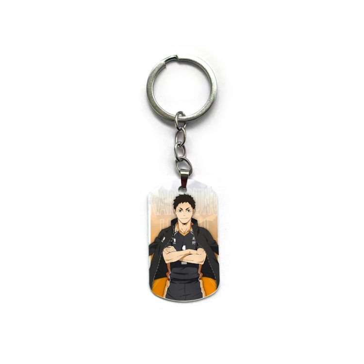 Haikyuu!! Anime double-sided full-color printed keychain price for 5 pcs