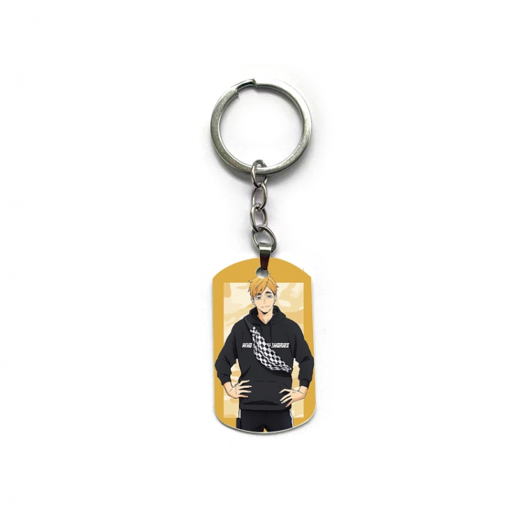 Haikyuu!! Anime double-sided full-color printed keychain price for 5 pcs