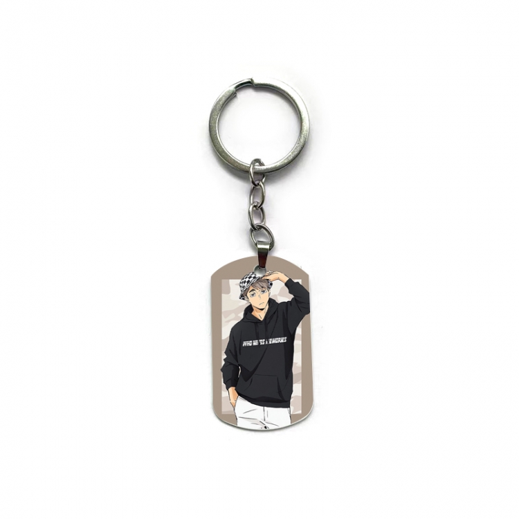 Haikyuu!! Anime double-sided full-color printed keychain price for 5 pcs