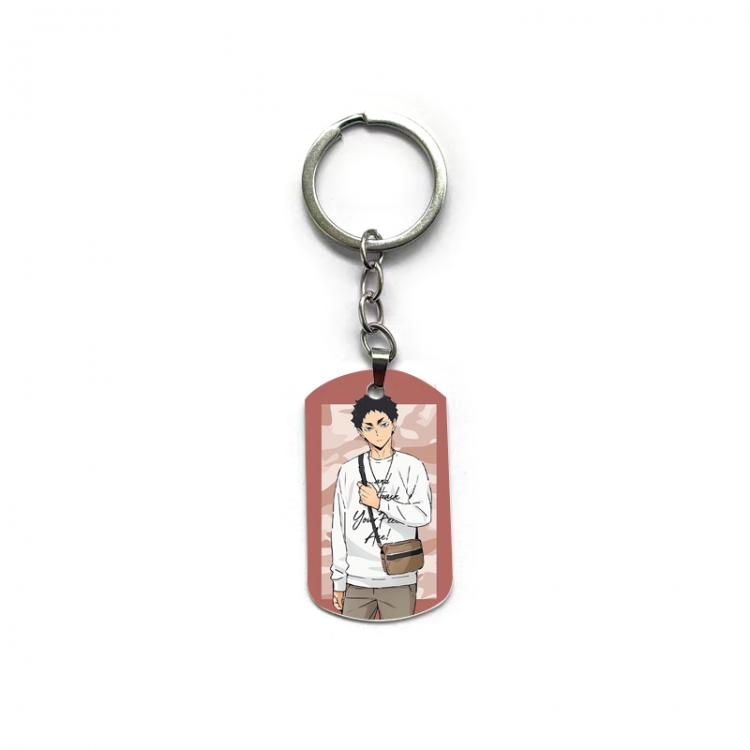 Haikyuu!! Anime double-sided full-color printed keychain price for 5 pcs