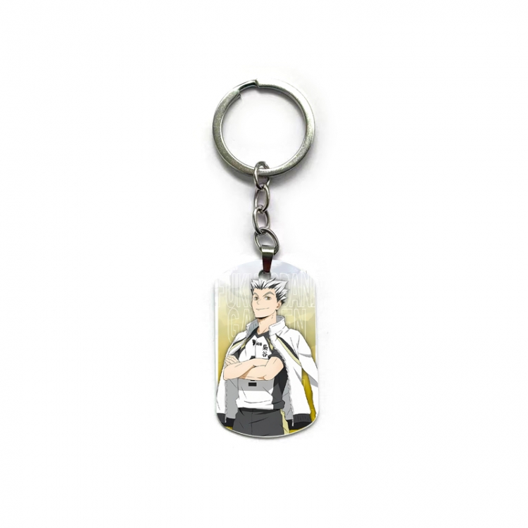 Haikyuu!! Anime double-sided full-color printed keychain price for 5 pcs