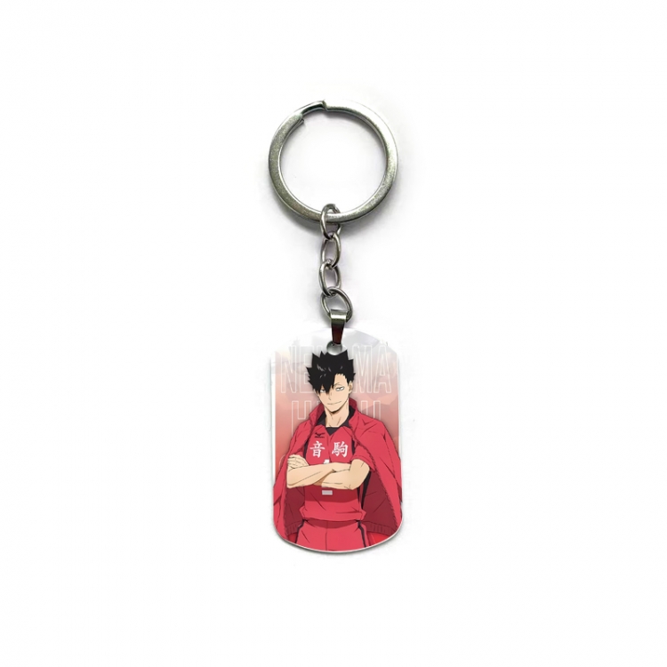 Haikyuu!! Anime double-sided full-color printed keychain price for 5 pcs