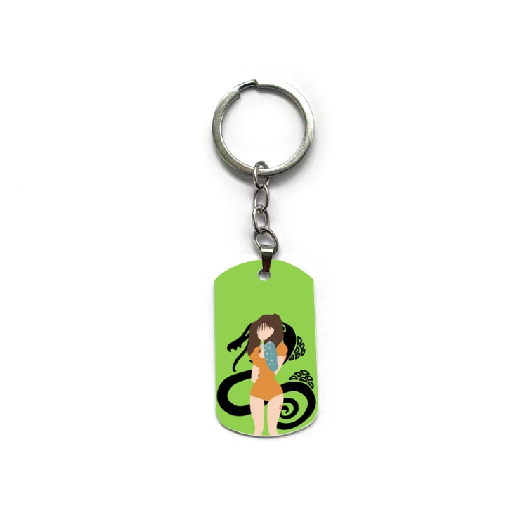 The Seven Deadly Sins Anime double-sided full-color printed keychain price for 5 pcs