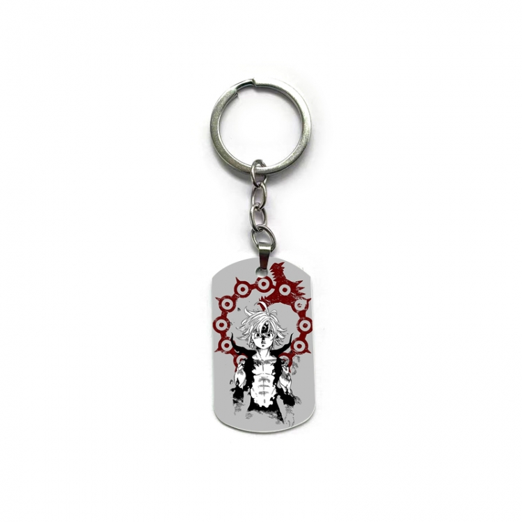 The Seven Deadly Sins Anime double-sided full-color printed keychain price for 5 pcs