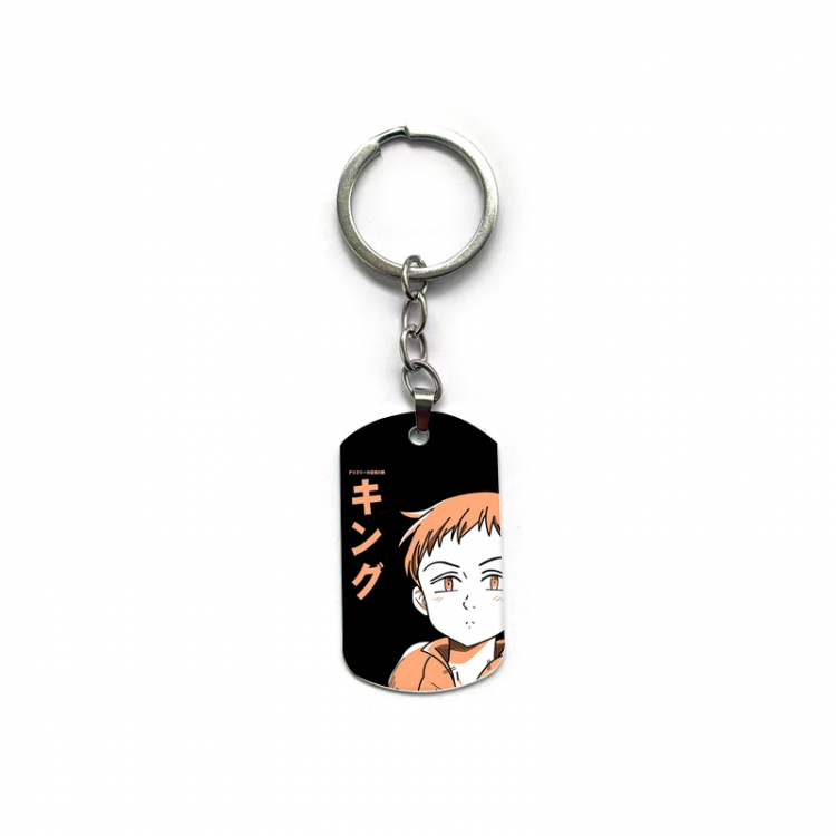 The Seven Deadly Sins Anime double-sided full-color printed keychain price for 5 pcs