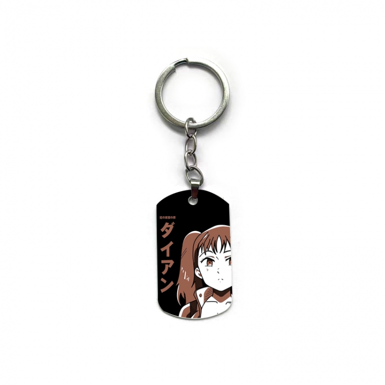 The Seven Deadly Sins Anime double-sided full-color printed keychain price for 5 pcs