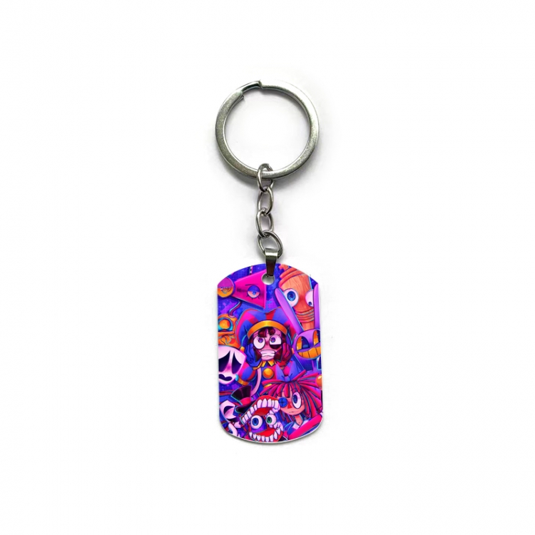 The Amazing Digital Circus Anime double-sided full-color printed keychain price for 5 pcs
