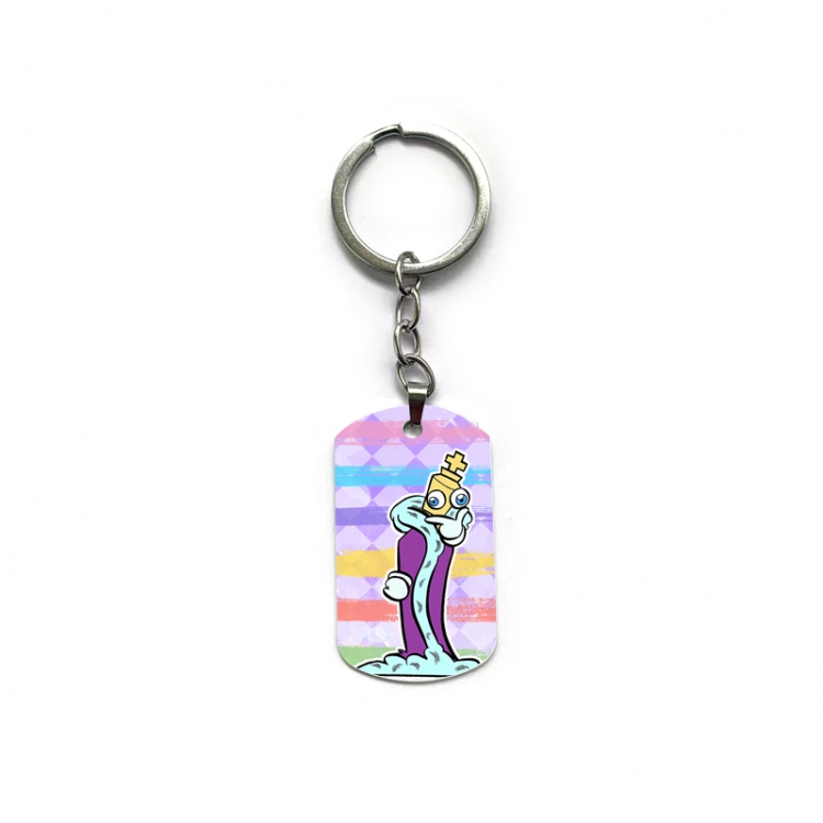 The Amazing Digital Circus Anime double-sided full-color printed keychain price for 5 pcs