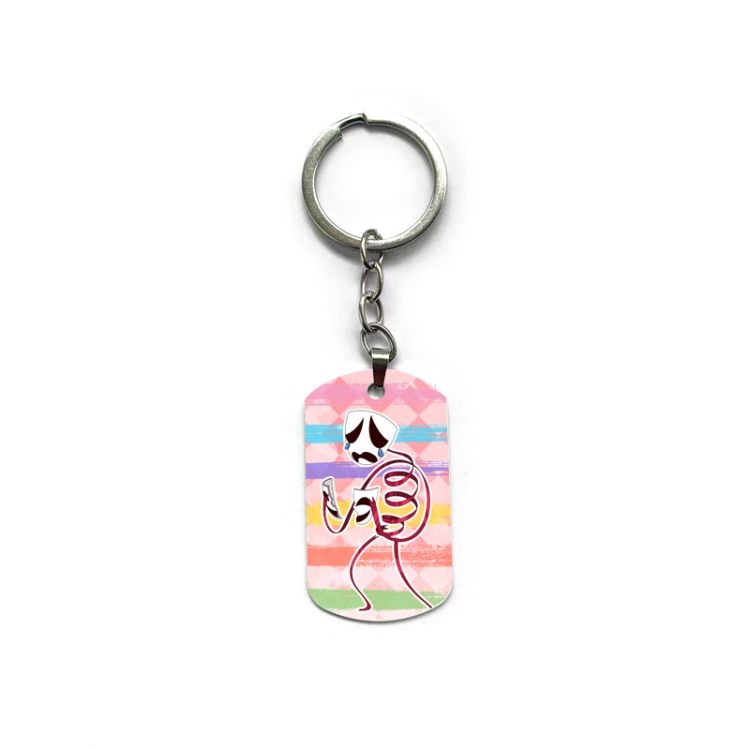 The Amazing Digital Circus Anime double-sided full-color printed keychain price for 5 pcs