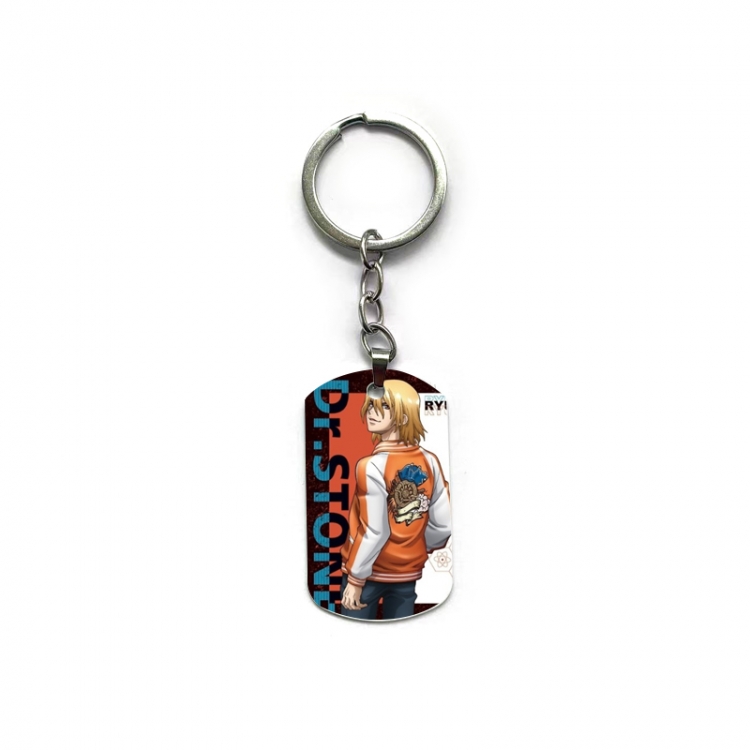 Dr.STONE  Anime double-sided full-color printed keychain price for 5 pcs
