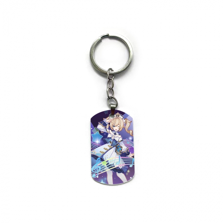 Genshin Impact Anime double-sided full-color printed keychain price for 5 pcs