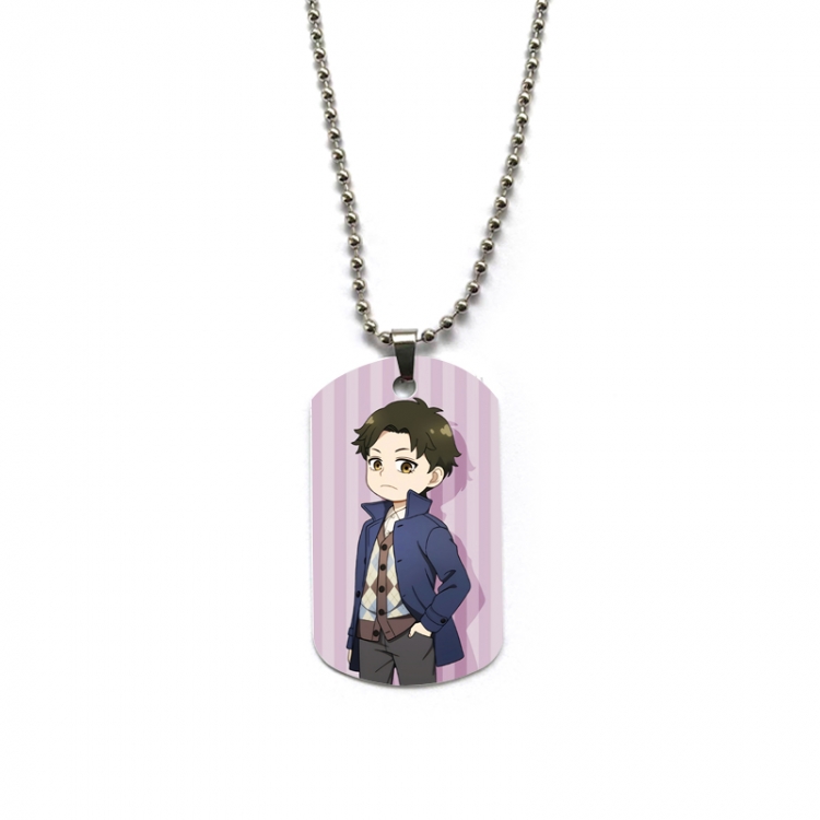 SPY×FAMILY Anime double-sided full color printed military brand necklace price for 5 pcs