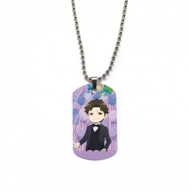 SPY×FAMILY Anime double-sided full color printed military brand necklace price for 5 pcs