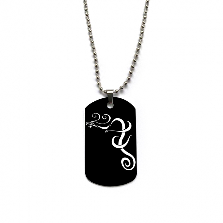 Tokyo Revengers Anime double-sided full color printed military brand necklace price for 5 pcs