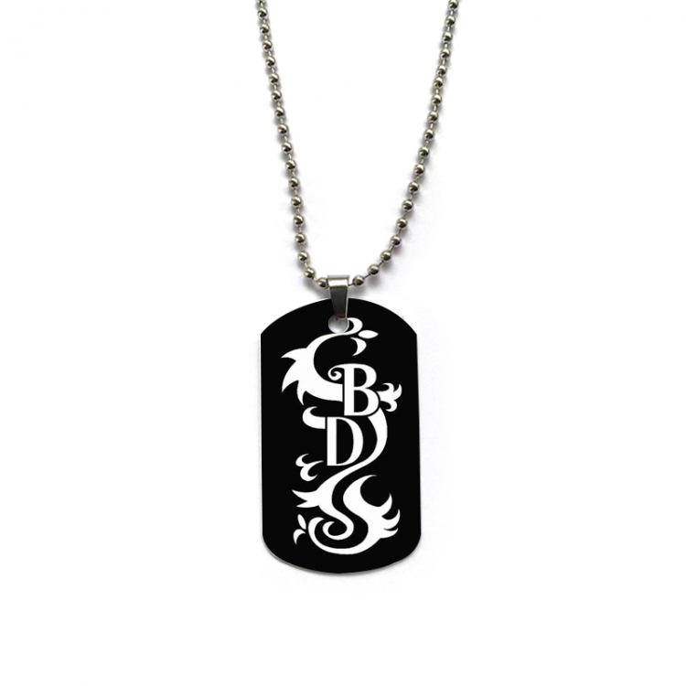 Tokyo Revengers Anime double-sided full color printed military brand necklace price for 5 pcs