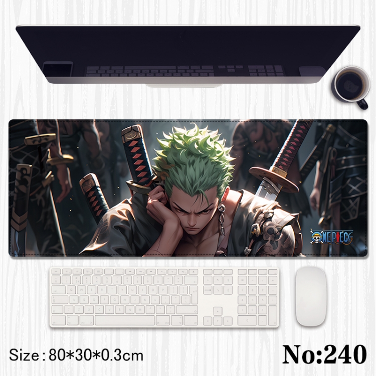 DRAGON BALL Anime peripheral computer mouse pad office desk pad multifunctional pad 80X30X0.3cm