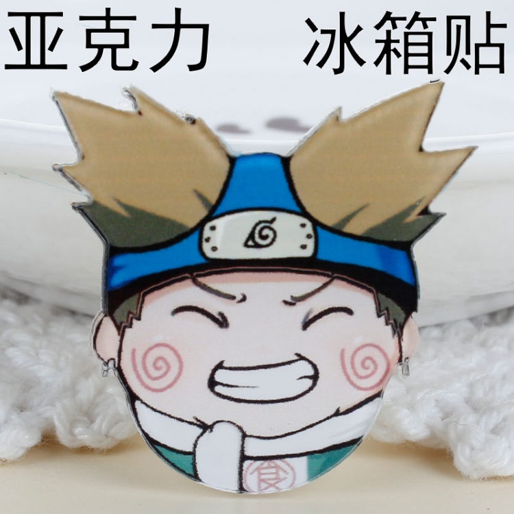 Naruto Refrigerator magnetic sticker decoration magnet sticker 3-5cm price for 10 pcs A59