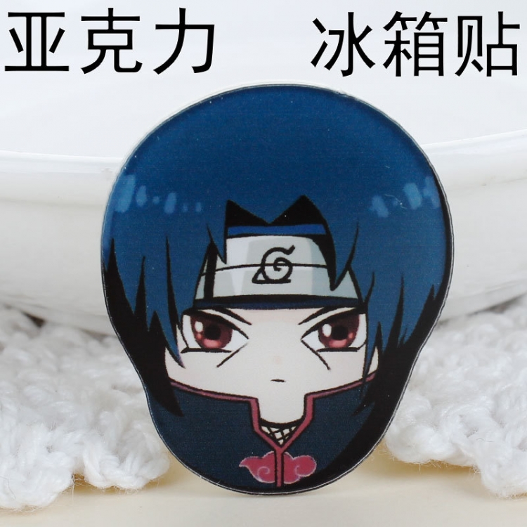 Naruto Refrigerator magnetic sticker decoration magnet sticker 3-5cm price for 10 pcs A75