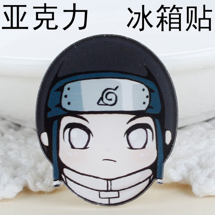 Naruto Refrigerator magnetic sticker decoration magnet sticker 3-5cm price for 10 pcs A61