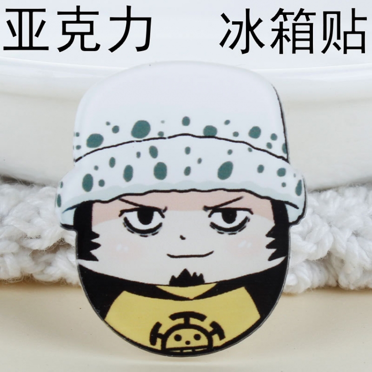 One Piece Acrylic material Refrigerator magnetic sticker decoration magnet sticker 3-5cm price for 10 pcs A92