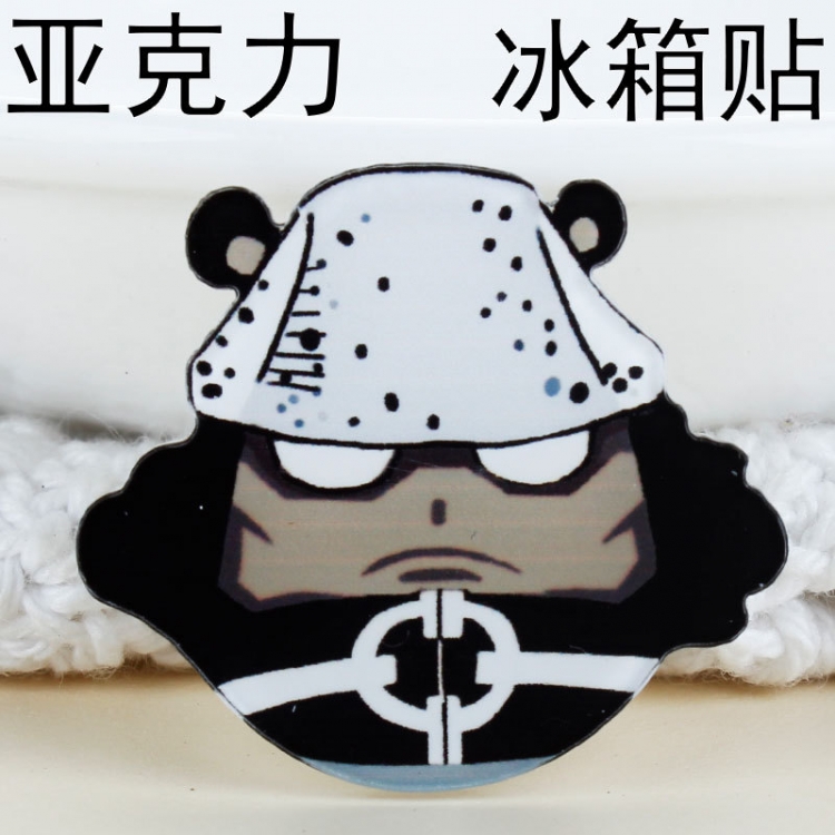 One Piece Acrylic material Refrigerator magnetic sticker decoration magnet sticker 3-5cm price for 10 pcs A96