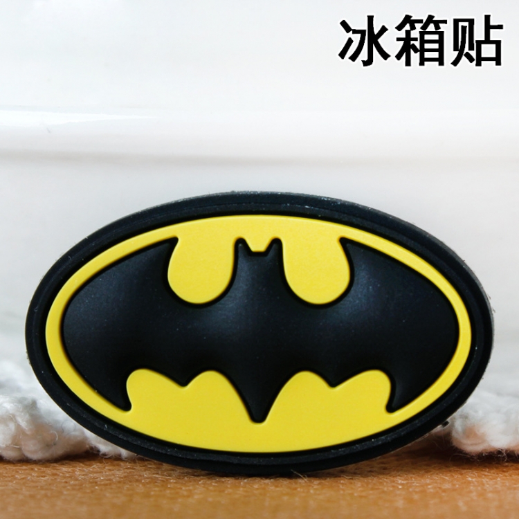 Batman Soft rubber material refrigerator decoration magnet magnetic sticker 3-5 cm  price for 10 pcs