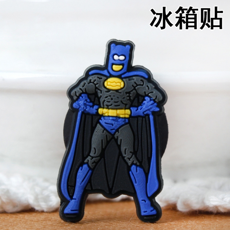 Batman Soft rubber material refrigerator decoration magnet magnetic sticker 3-5 cm  price for 10 pcs