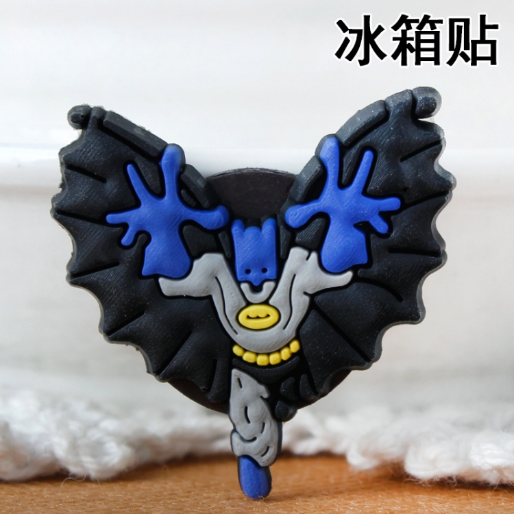 Batman Soft rubber material refrigerator decoration magnet magnetic sticker 3-5 cm  price for 10 pcs