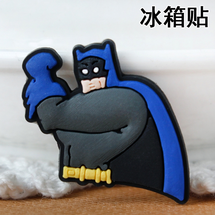 Batman Soft rubber material refrigerator decoration magnet magnetic sticker 3-5 cm  price for 10 pcs