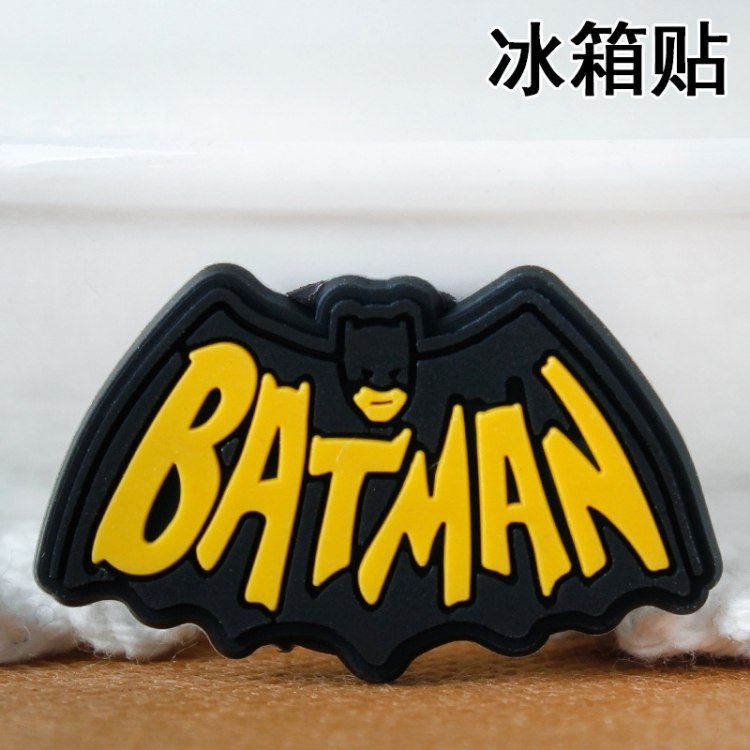 Batman Soft rubber material refrigerator decoration magnet magnetic sticker 3-5 cm  price for 10 pcs