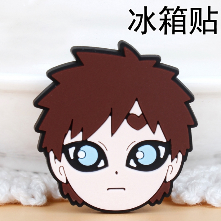 Naruto Soft rubber material refrigerator decoration magnet magnetic sticker 3-5 cm  price for 10 pcs