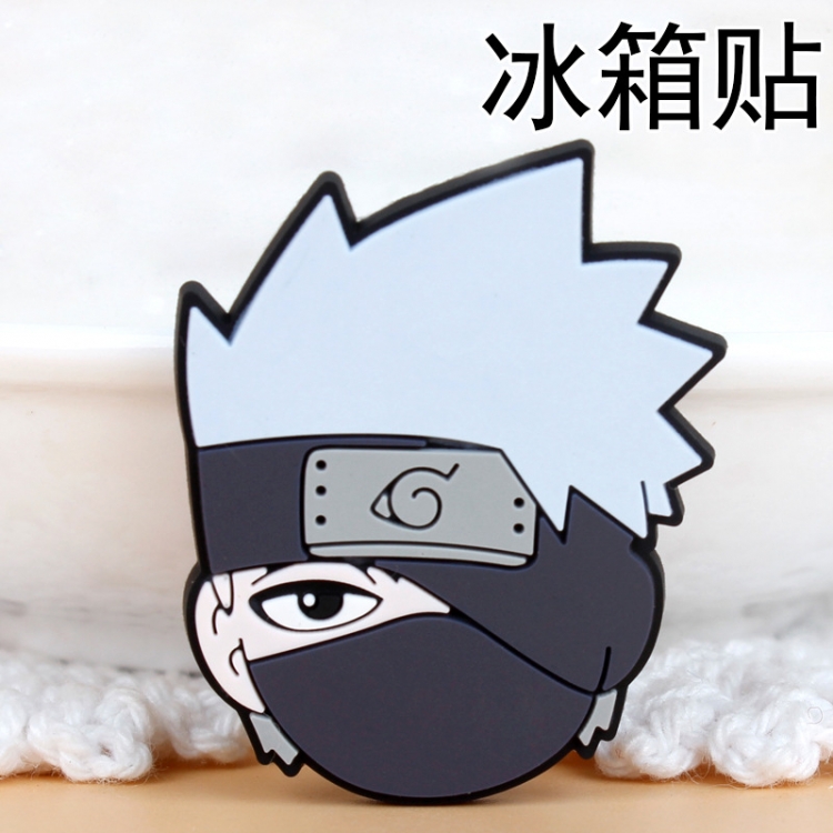 Naruto Soft rubber material refrigerator decoration magnet magnetic sticker 3-5 cm  price for 10 pcs