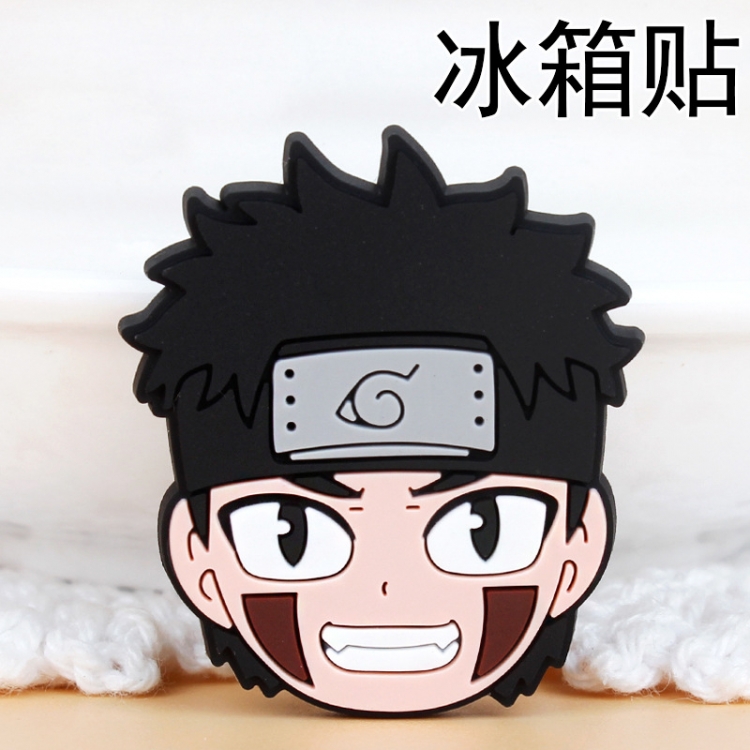 Naruto Soft rubber material refrigerator decoration magnet magnetic sticker 3-5 cm  price for 10 pcs