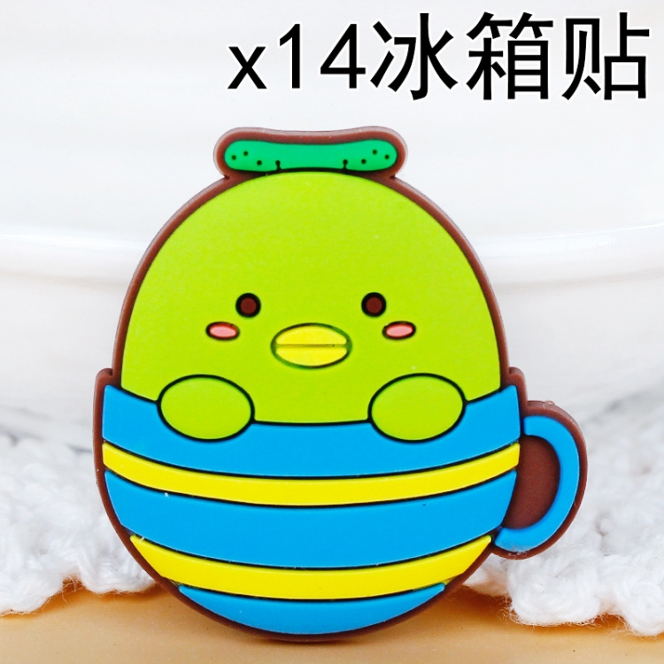 Corner creatures Soft rubber material refrigerator decoration magnet magnetic sticker 3-5 cm  price for 10 pcs