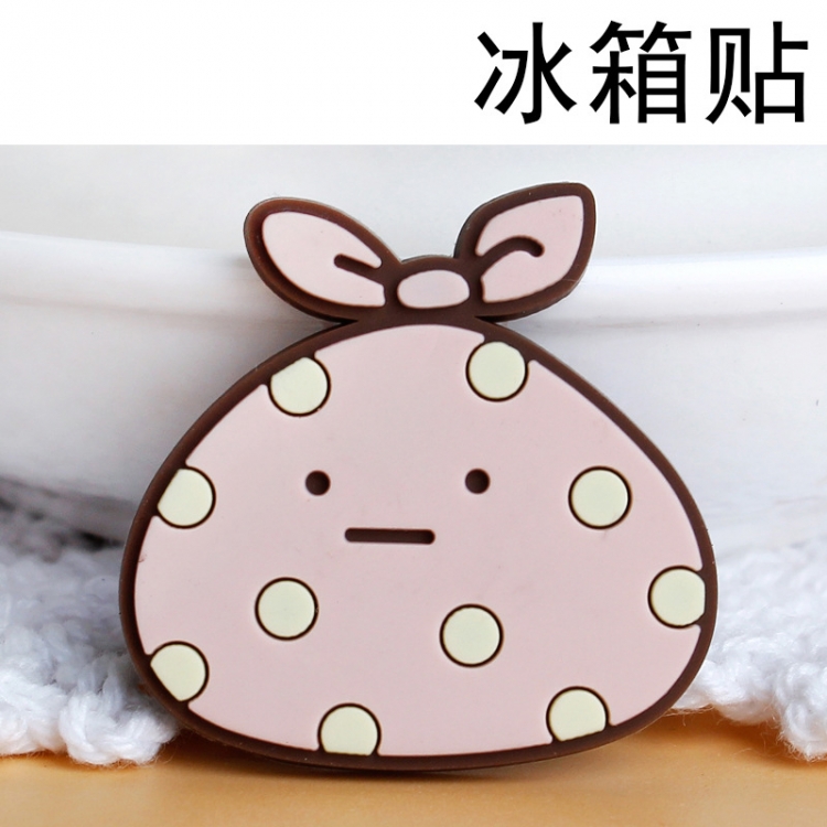 Corner creatures Soft rubber material refrigerator decoration magnet magnetic sticker 3-5 cm  price for 10 pcs