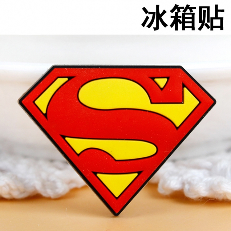 Superman Soft rubber material refrigerator decoration magnet magnetic sticker 3-5 cm  price for 10 pcs