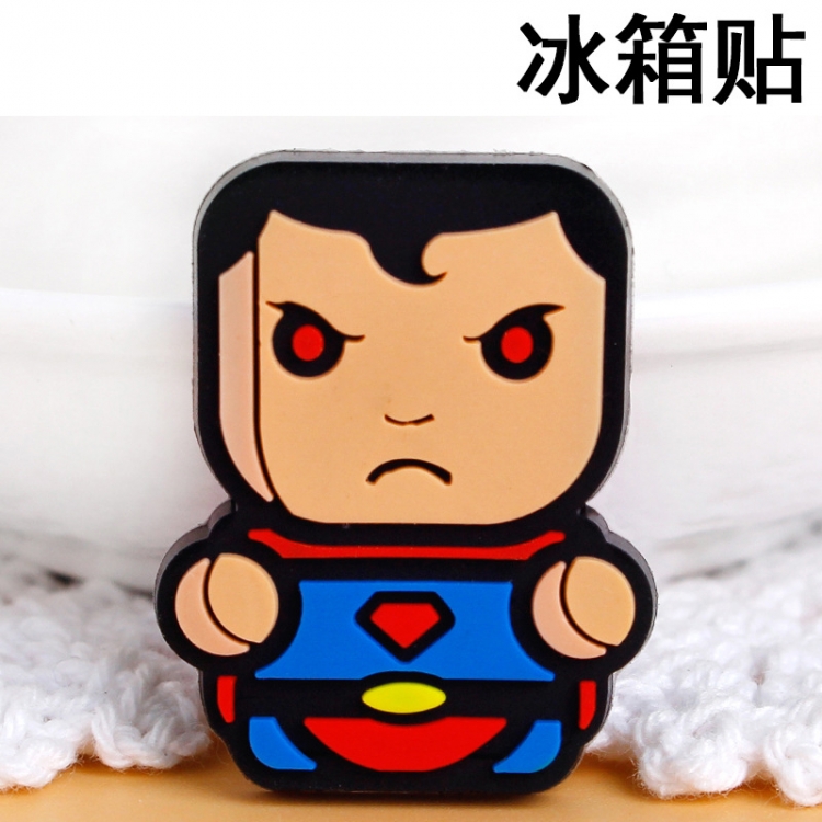 Superman Soft rubber material refrigerator decoration magnet magnetic sticker 3-5 cm  price for 10 pcs