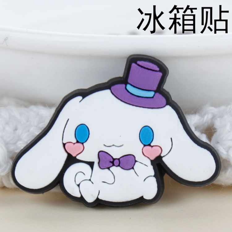 Cinnamoroll  Soft rubber material refrigerator decoration magnet magnetic sticker 3-5 cm  price for 10 pcs